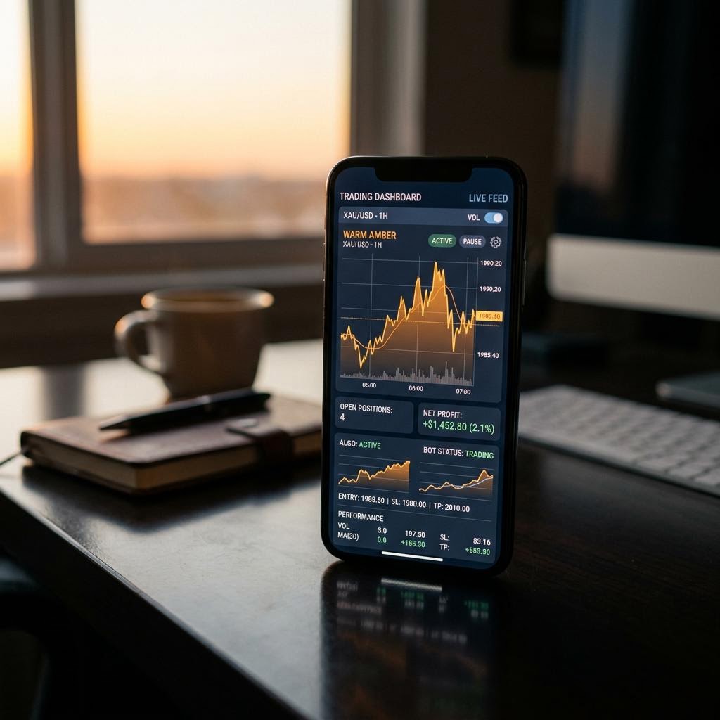 Mintforge Capital AI crypto trading platform mobile terminal